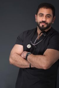 Portrait of author Youssef Al-Hassani