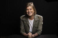 Portrait of author Clare Leslie Hall