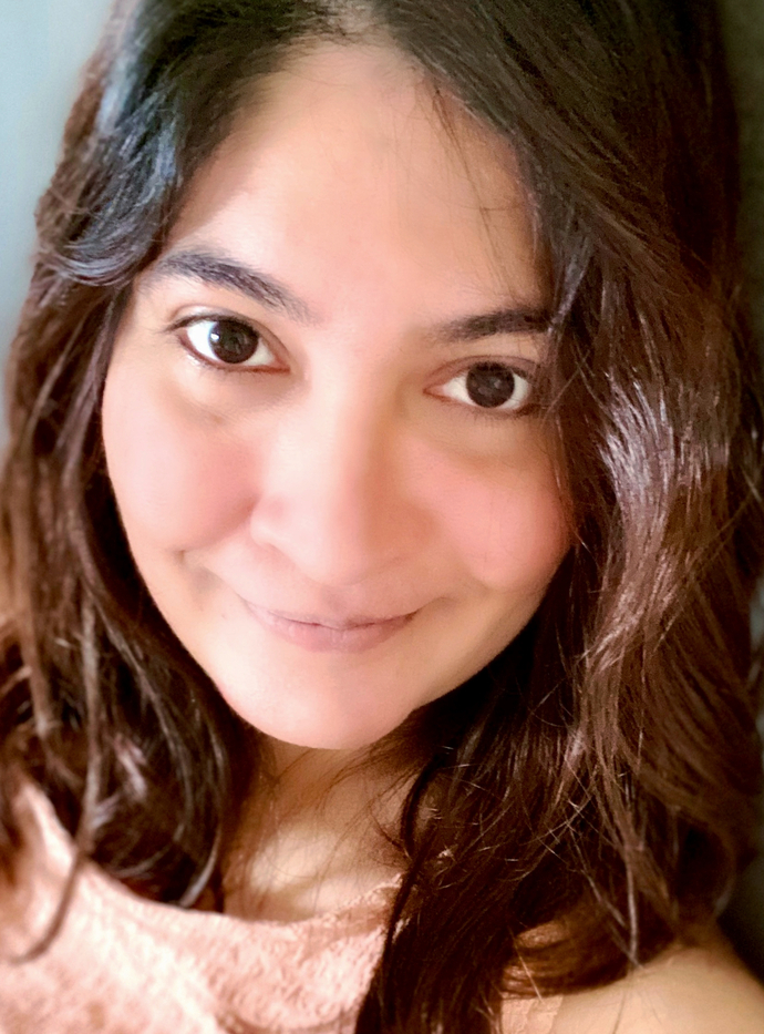 Portrait of author Sangu Mandanna