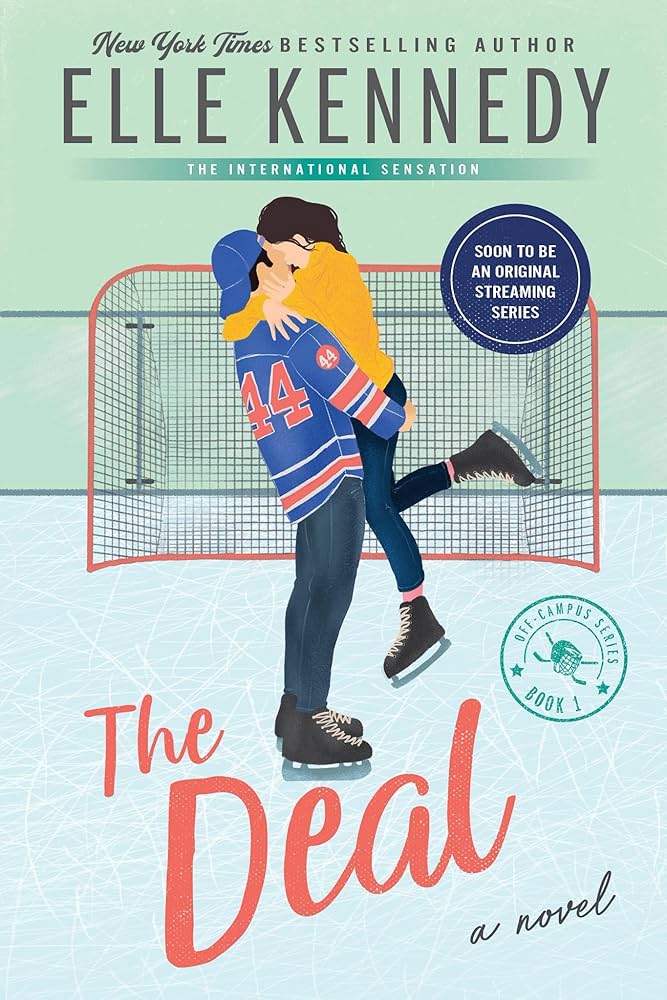 Book cover of The Deal by elle kennedy Book cover of The Deal by elle kennedy