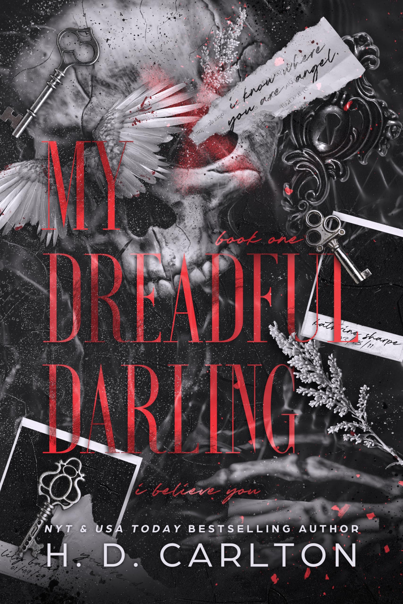 Book cover of My Dreadful Darling by H. D. Carlton Book cover of My Dreadful Darling by H. D. Carlton