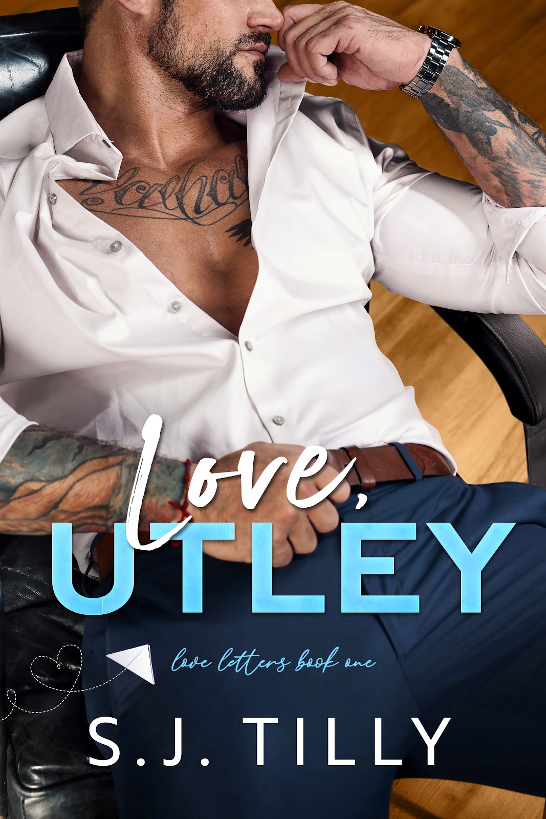 Book cover of Love, Utley by S.J. Tilly Book cover of Love, Utley by S.J. Tilly