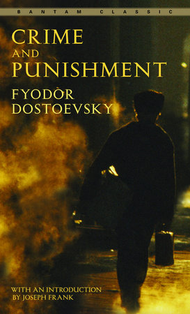 Book cover of Crime and Punishment by Fyodor Dostoevsky Book cover of Crime and Punishment by Fyodor Dostoevsky