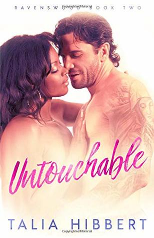 Book cover of Untouchable by Talia Hibbert Book cover of Untouchable by Talia Hibbert