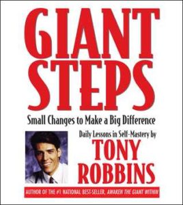 Book cover of Giant Steps by Anthony Robbins Book cover of Giant Steps by Anthony Robbins
