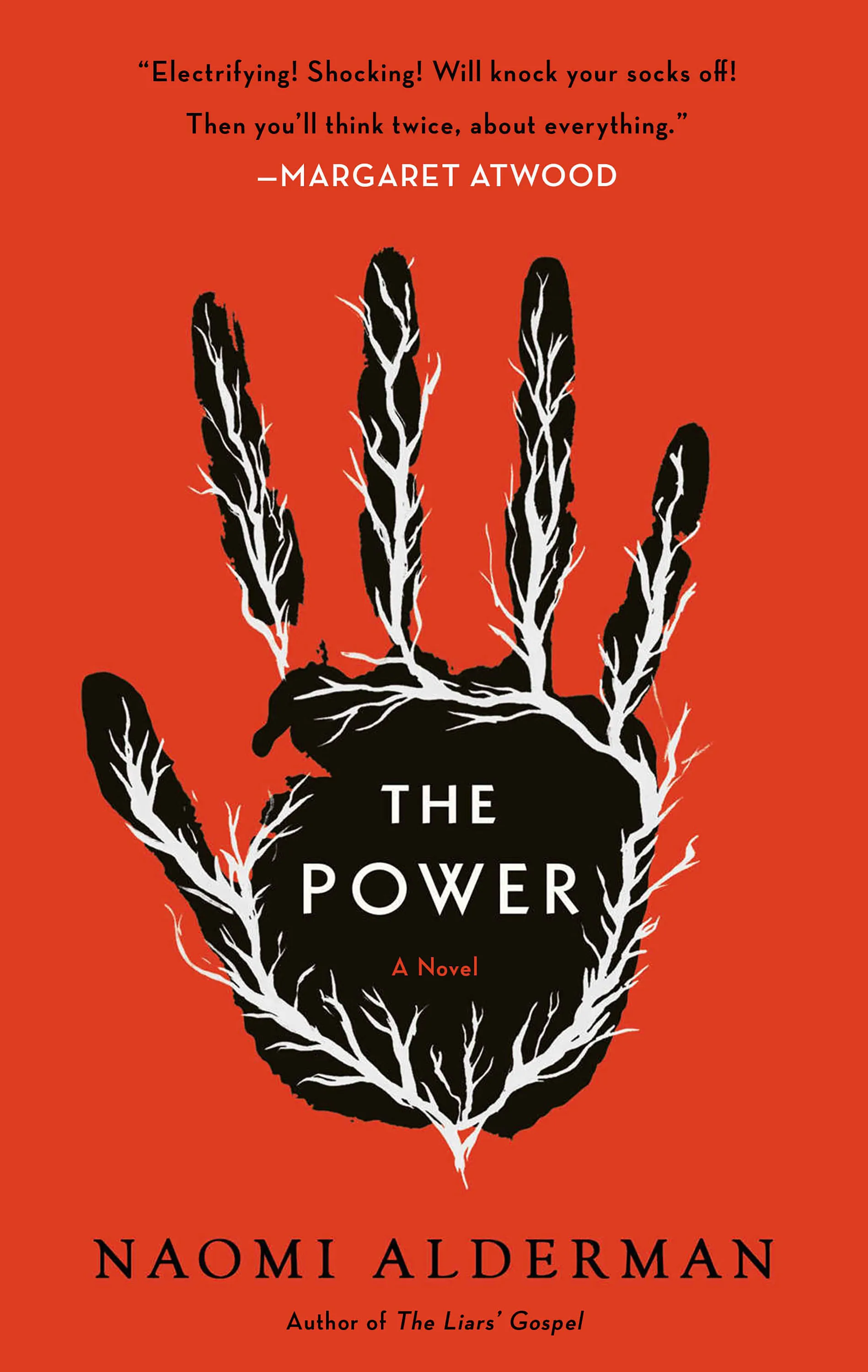 Book cover of Power by Naomi Alderman Book cover of Power by Naomi Alderman