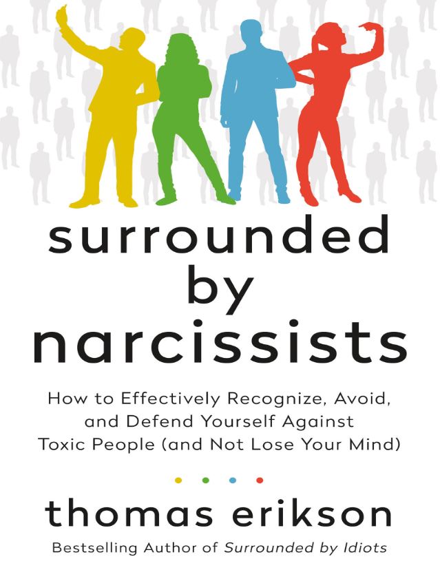 غلاف كتاب Surrounded by Narcissists بقلم توماس إريكسون غلاف كتاب Surrounded by Narcissists بقلم توماس إريكسون
