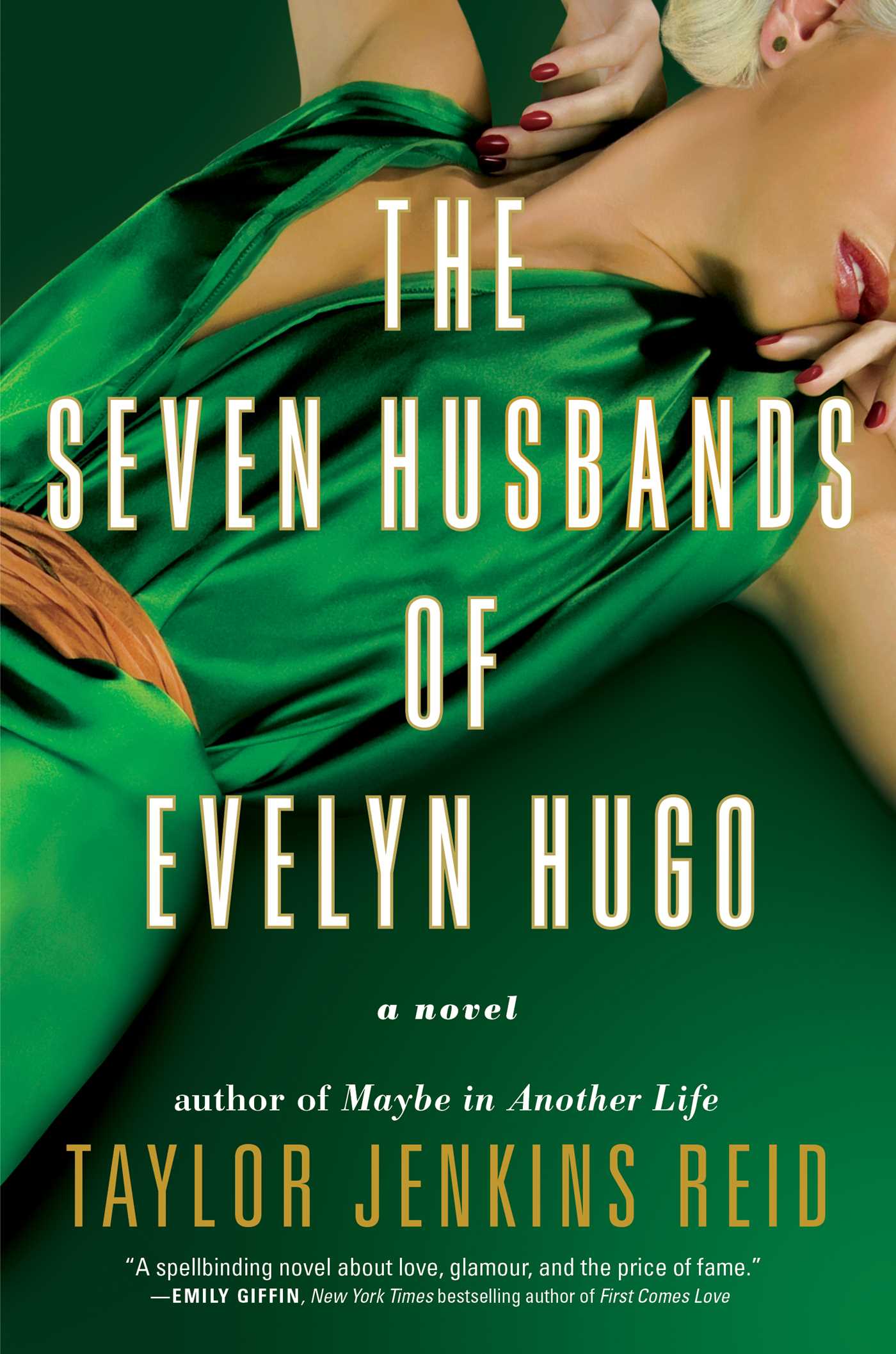 Book cover of The Seven Husbands of Evelyn Hugo by Taylor Jenkins Reid Book cover of The Seven Husbands of Evelyn Hugo by Taylor Jenkins Reid