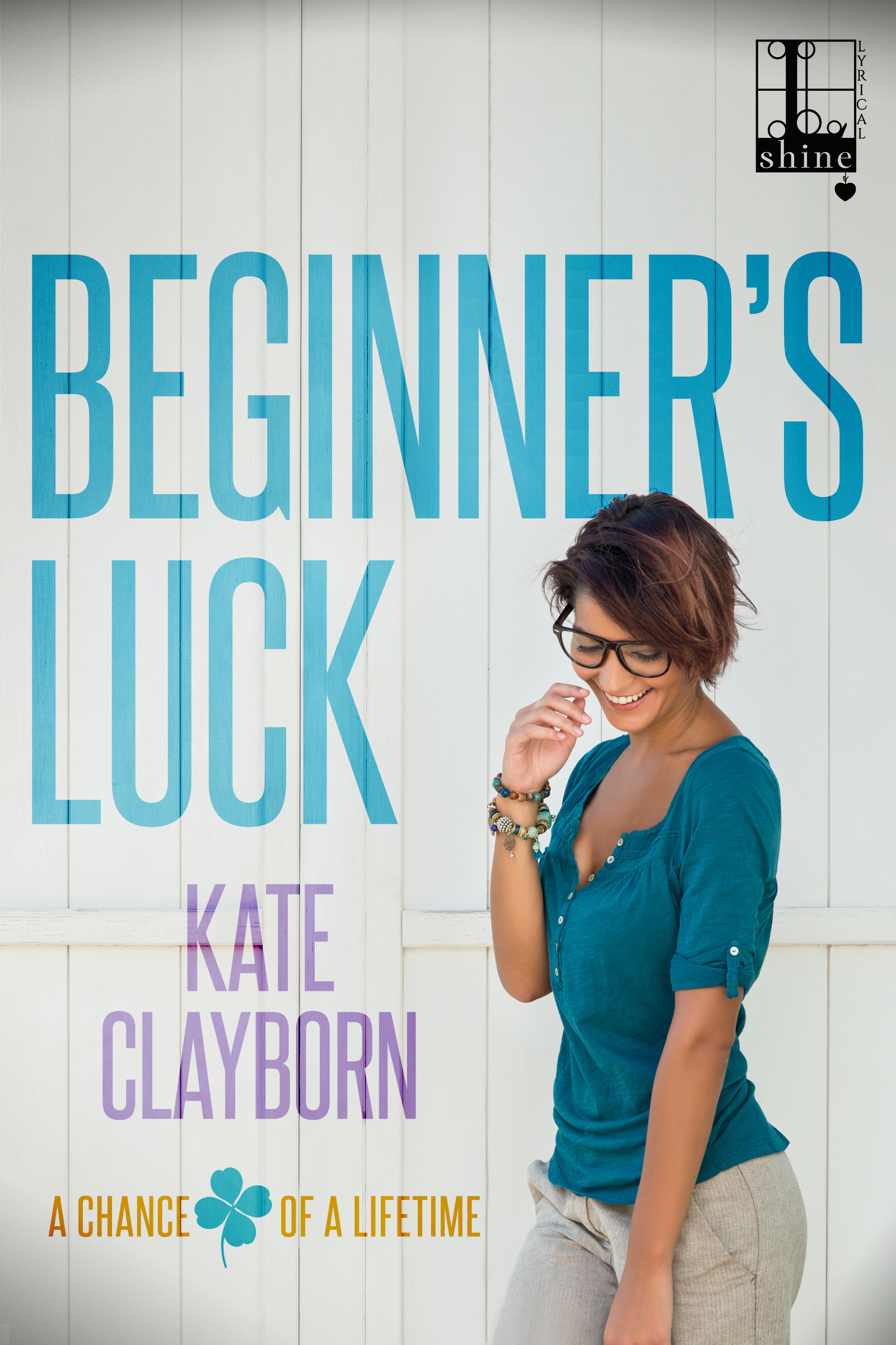 Book cover of Beginner's Luck by Kate Clayborn Book cover of Beginner's Luck by Kate Clayborn