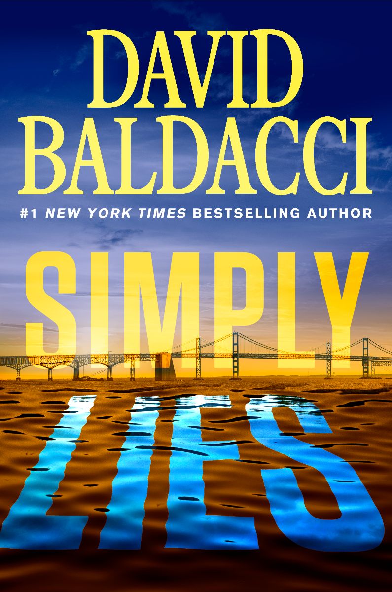 Book cover of Simply Lies by David Baldacci Book cover of Simply Lies by David Baldacci