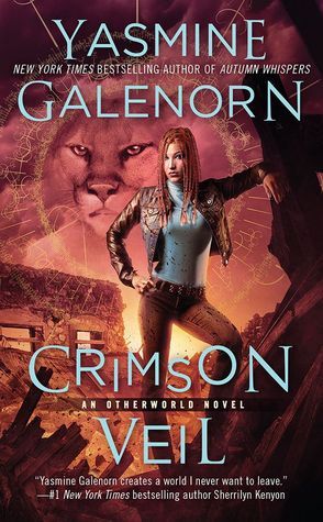 Book cover of Crimson Veil by Yasmine Galenorn Book cover of Crimson Veil by Yasmine Galenorn