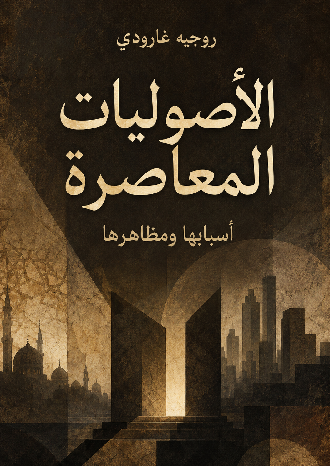 غلاف كتاب الأصوليات المعاصرة - أسبابها ومظاهرها بقلم روجيه غارودي غلاف كتاب الأصوليات المعاصرة - أسبابها ومظاهرها بقلم روجيه غارودي