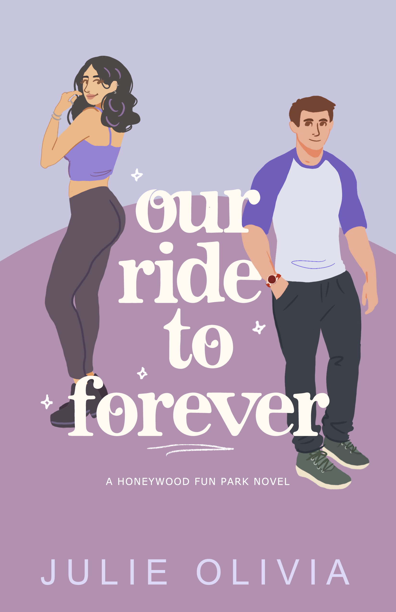 Book cover of Our Ride to Forever: Honeywood by Julie Olivia Book cover of Our Ride to Forever: Honeywood by Julie Olivia