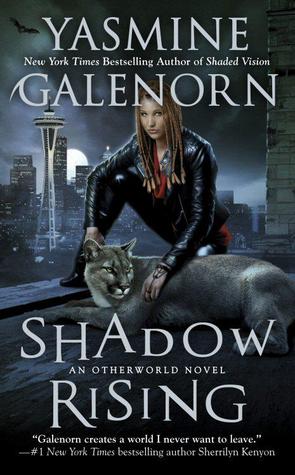 Book cover of Shadow Rising by Yasmine Galenorn Book cover of Shadow Rising by Yasmine Galenorn