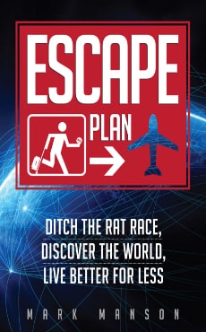 Book cover of Escape Plan by Mark Manson Book cover of Escape Plan by Mark Manson
