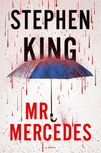 Book cover of Mr. Mercedes by Stephen King Book cover of Mr. Mercedes by Stephen King