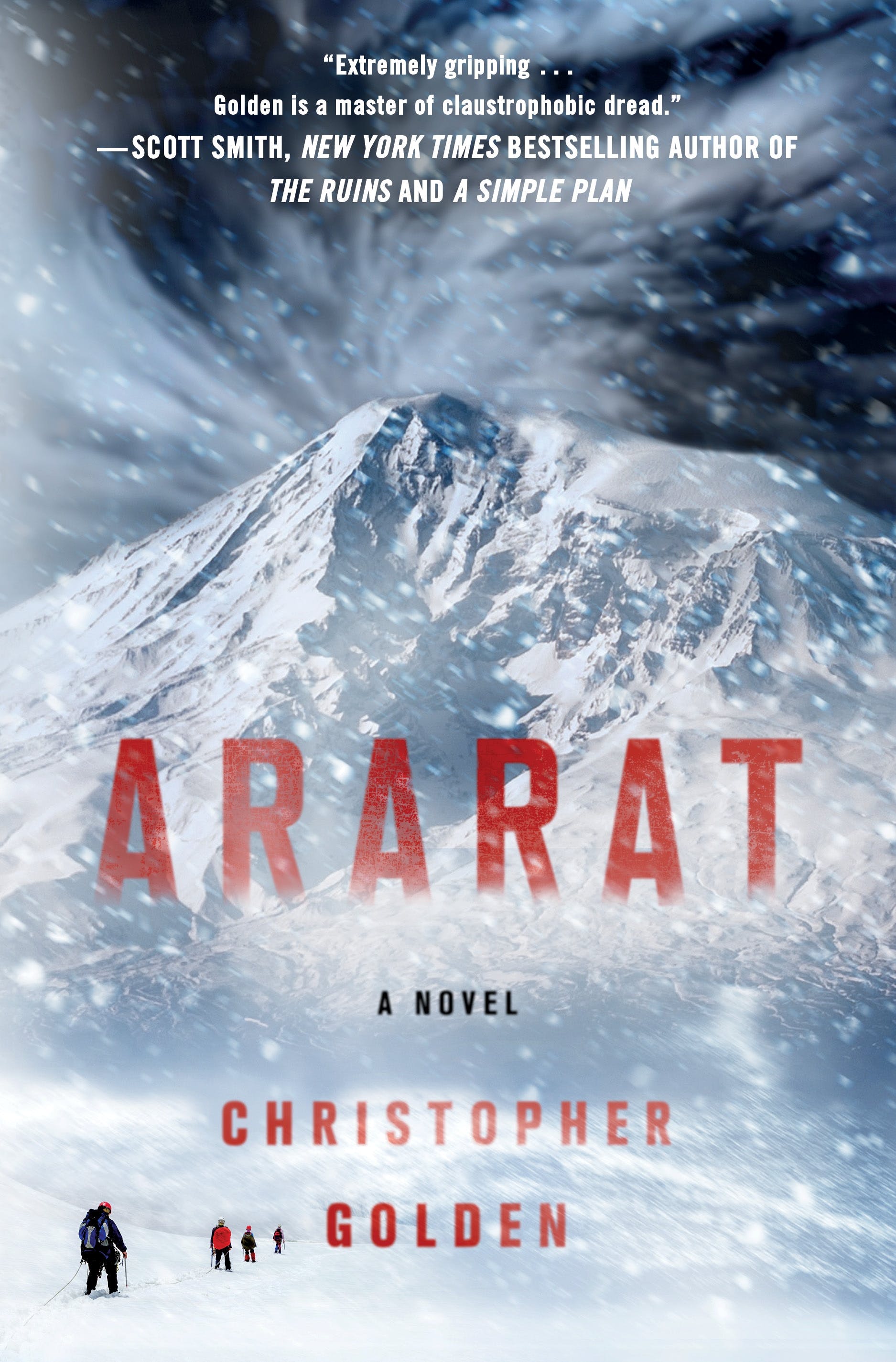 Book cover of Ararat by Christopher Golden Book cover of Ararat by Christopher Golden