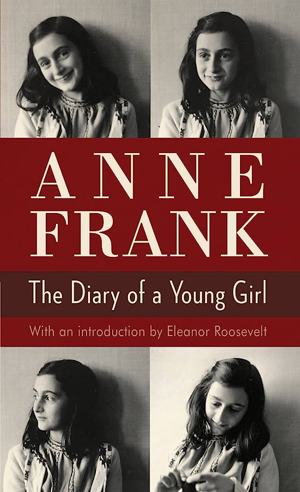 Book cover of The Diary of a Young Girl by Anne Frank Book cover of The Diary of a Young Girl by Anne Frank