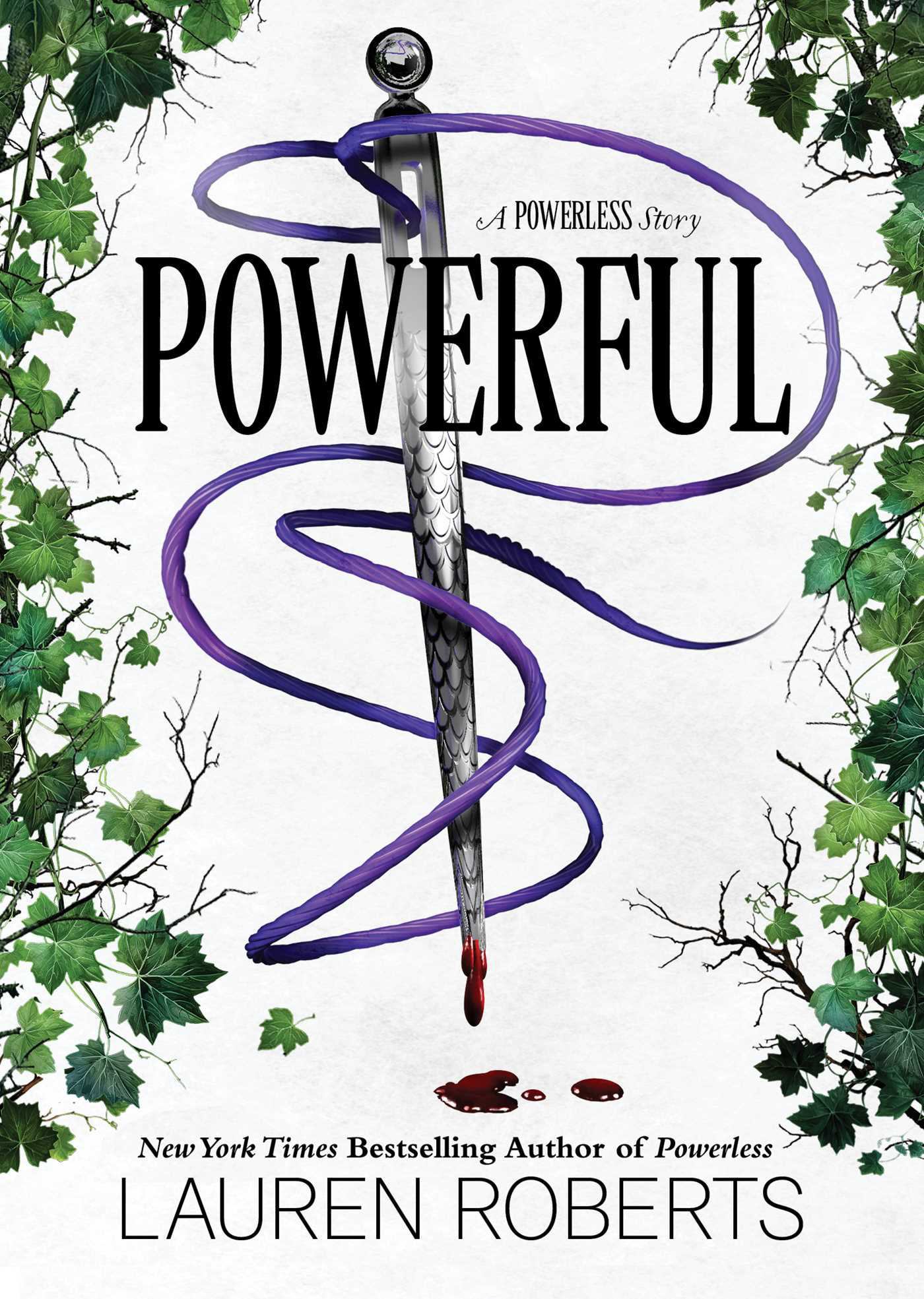 Book cover of Powerful by Lauren Roberts Book cover of Powerful by Lauren Roberts