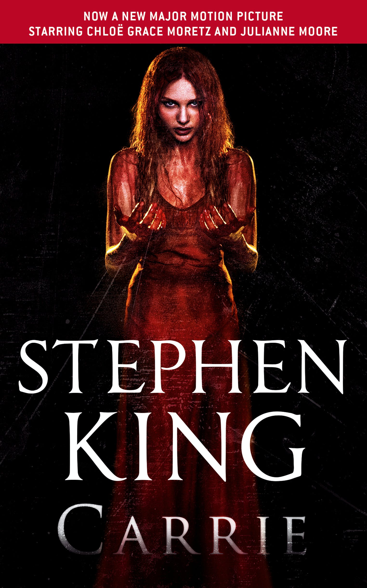 Book cover of Carrie by Stephen King Book cover of Carrie by Stephen King