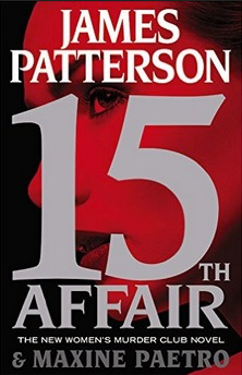 Book cover of 15th Affair by James Patterson Book cover of 15th Affair by James Patterson