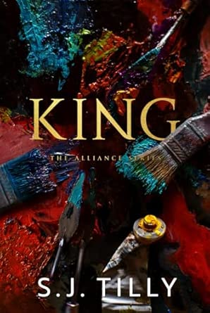 Book cover of King by S.J. Tilly Book cover of King by S.J. Tilly