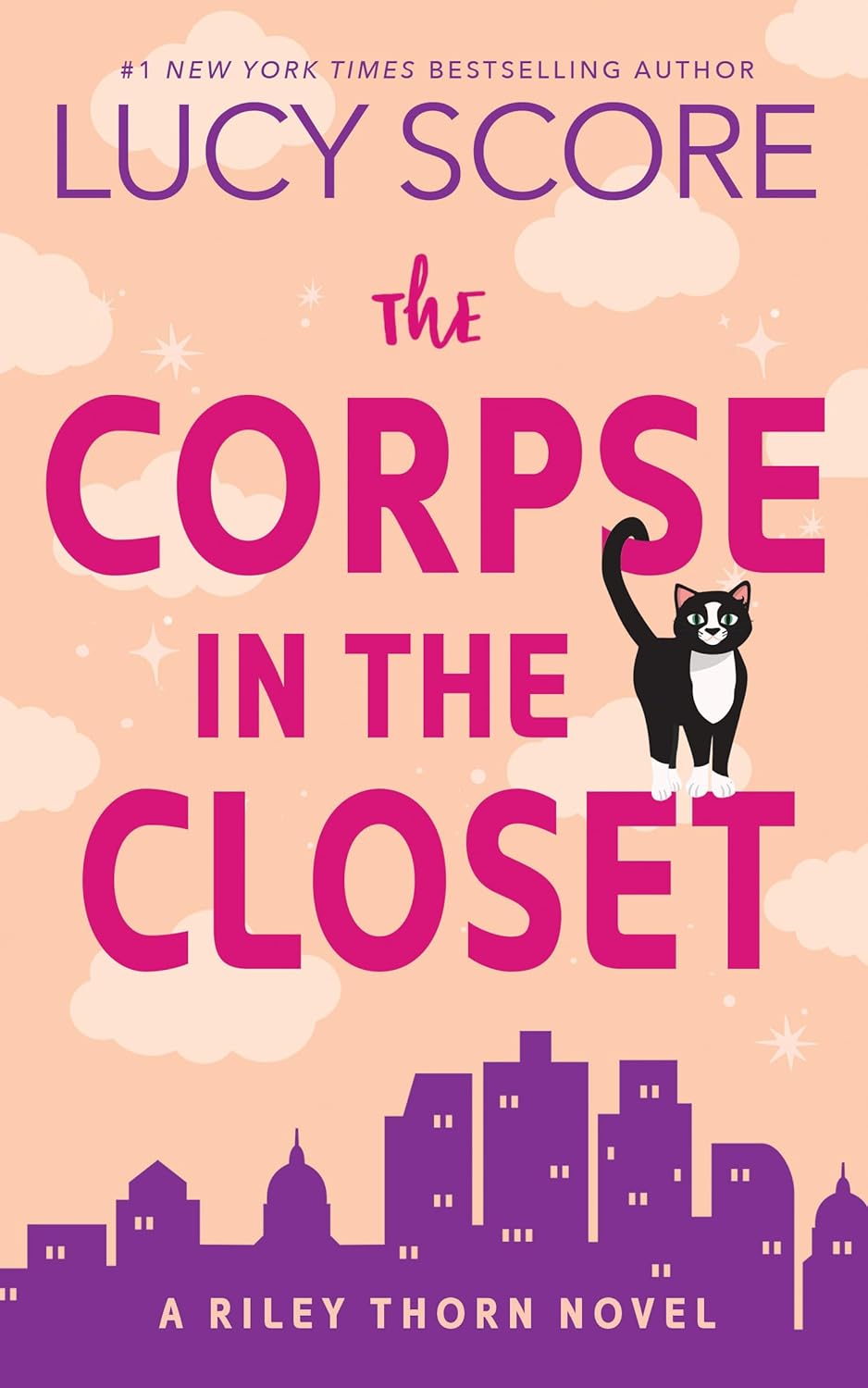 Book cover of The Corpse in the Closet by Lucy Score Book cover of The Corpse in the Closet by Lucy Score