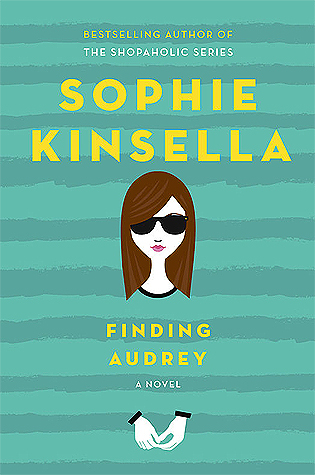 Book cover of Finding Audrey by Sophie Kinsella Book cover of Finding Audrey by Sophie Kinsella