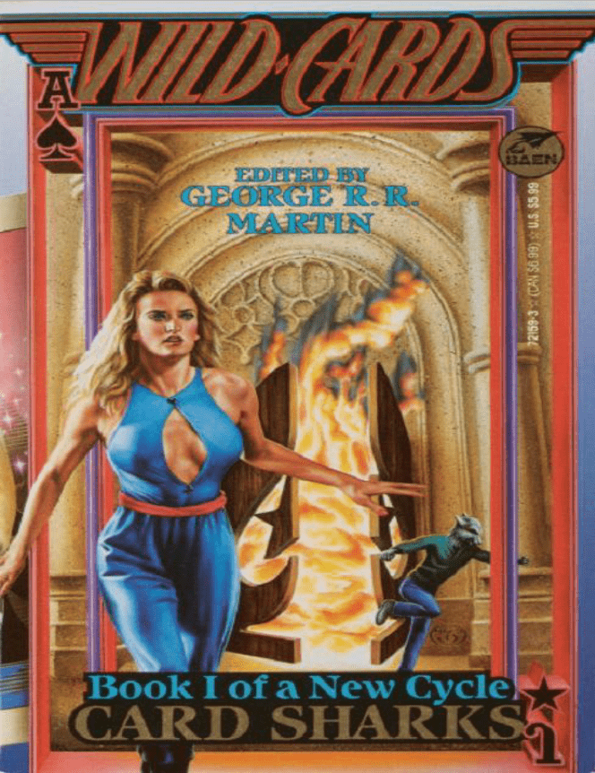 Book cover of Card Sharks by George Martin Book cover of Card Sharks by George Martin
