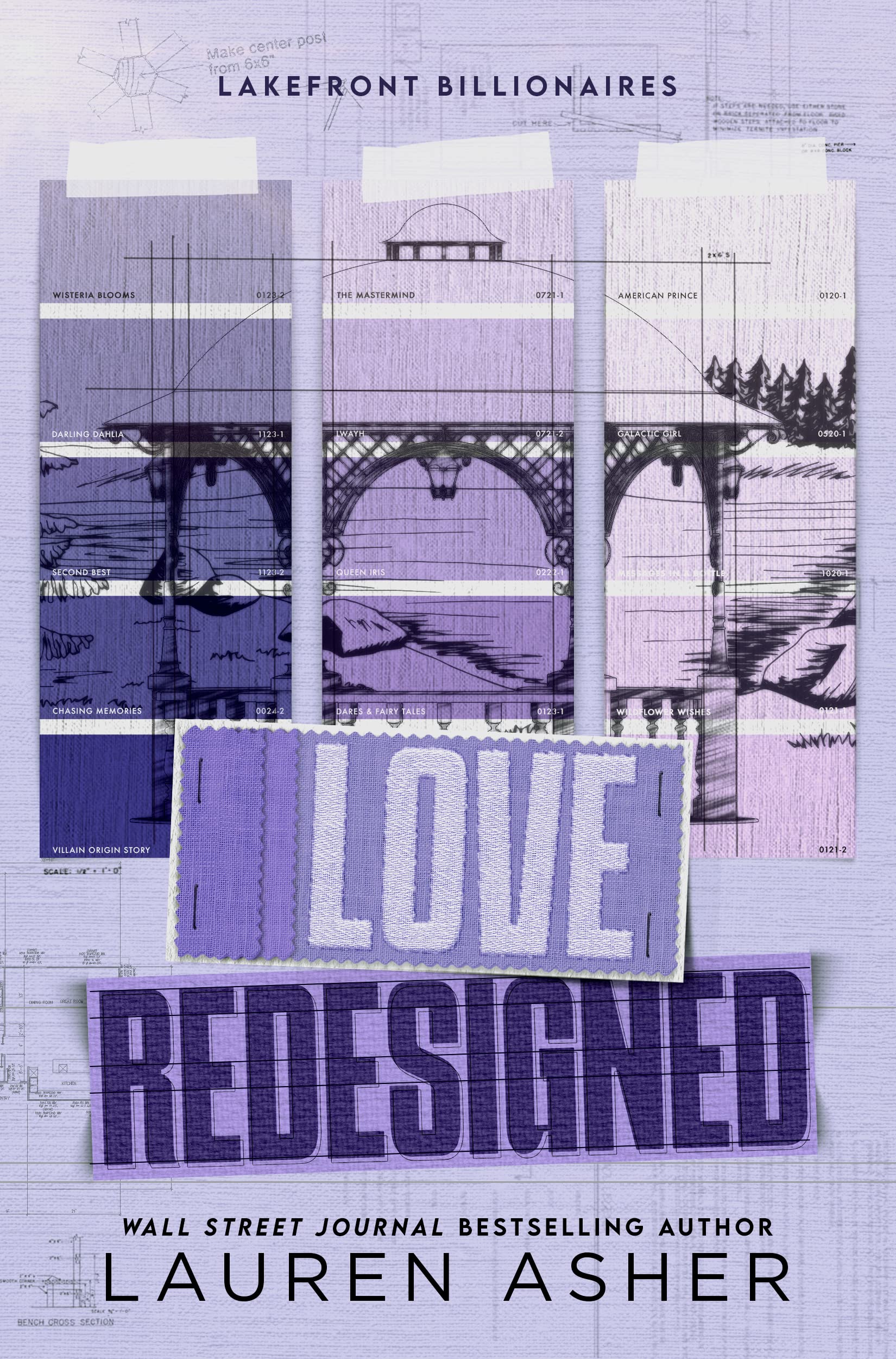 Book cover of Love Redesigned by Lauren Asher Book cover of Love Redesigned by Lauren Asher