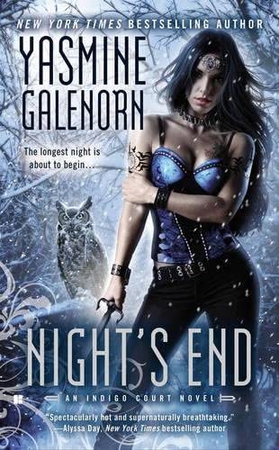 Book cover of Night's End by Yasmine Galenorn Book cover of Night's End by Yasmine Galenorn