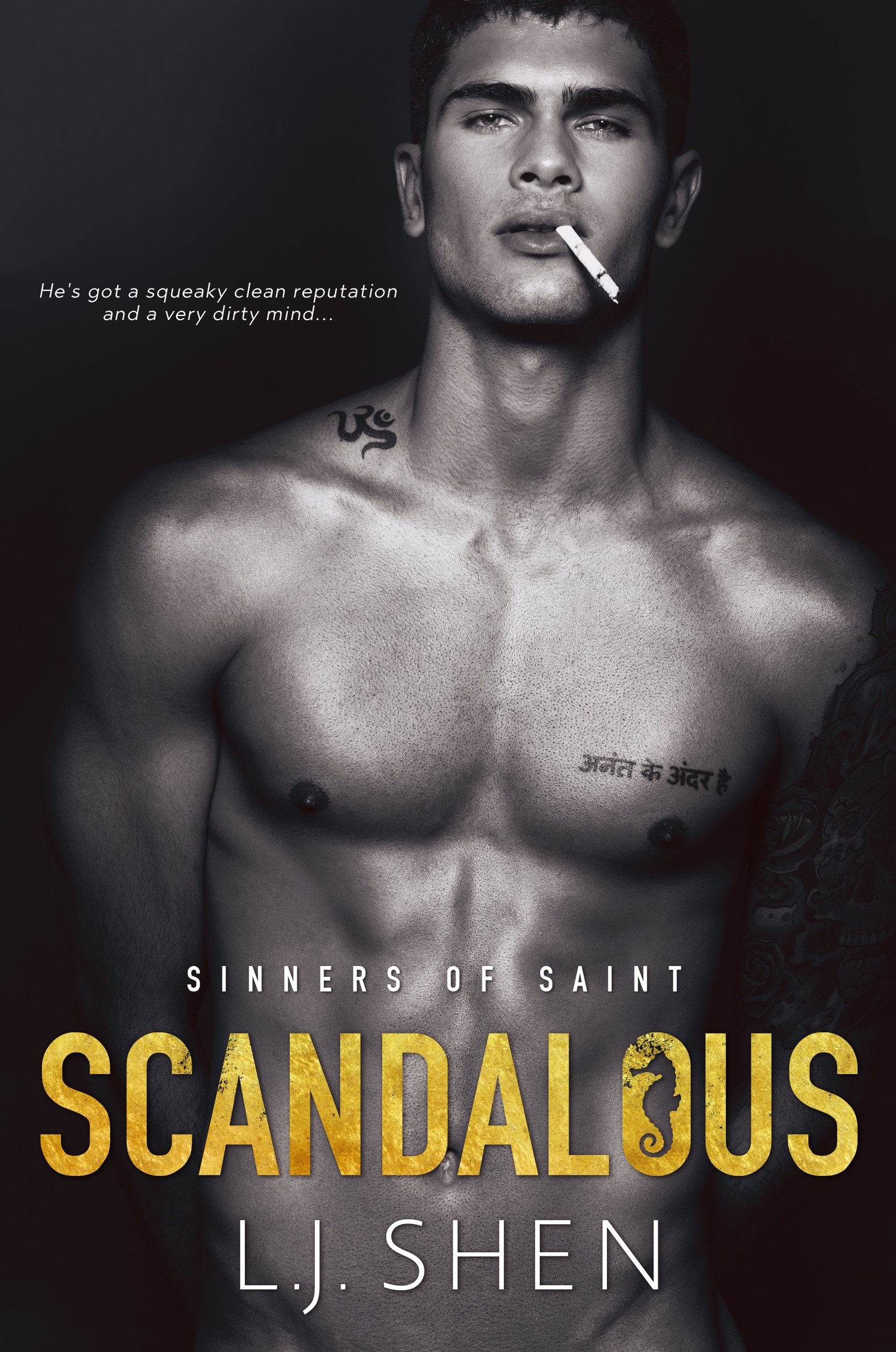 Book cover of Scandalous by L.J. Shen Book cover of Scandalous by L.J. Shen