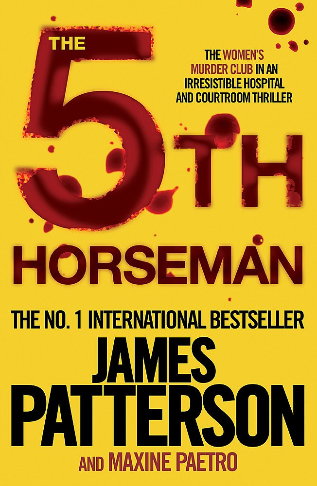 Book cover of The 5th Horseman by James Patterson Book cover of The 5th Horseman by James Patterson