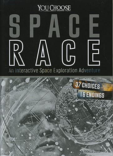 Book cover of Space Race by Rebecca Stefoff Book cover of Space Race by Rebecca Stefoff