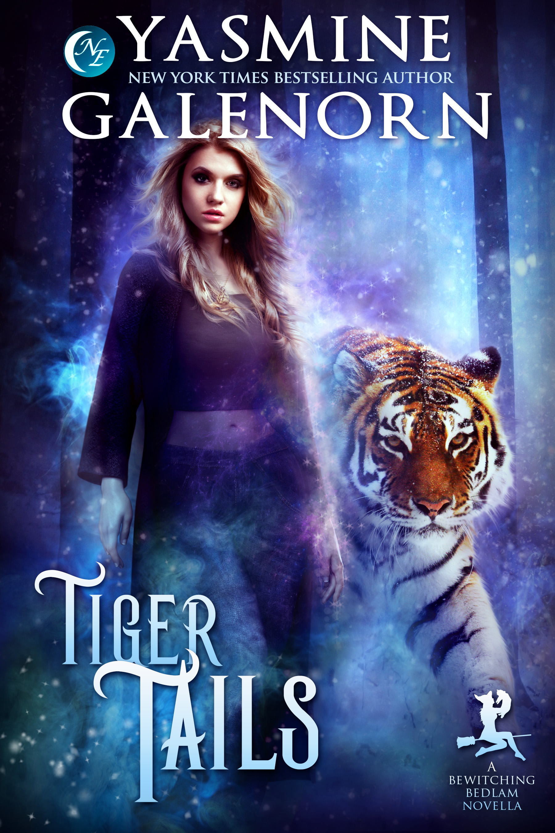 Book cover of Tiger Tails by Yasmine Galenorn Book cover of Tiger Tails by Yasmine Galenorn