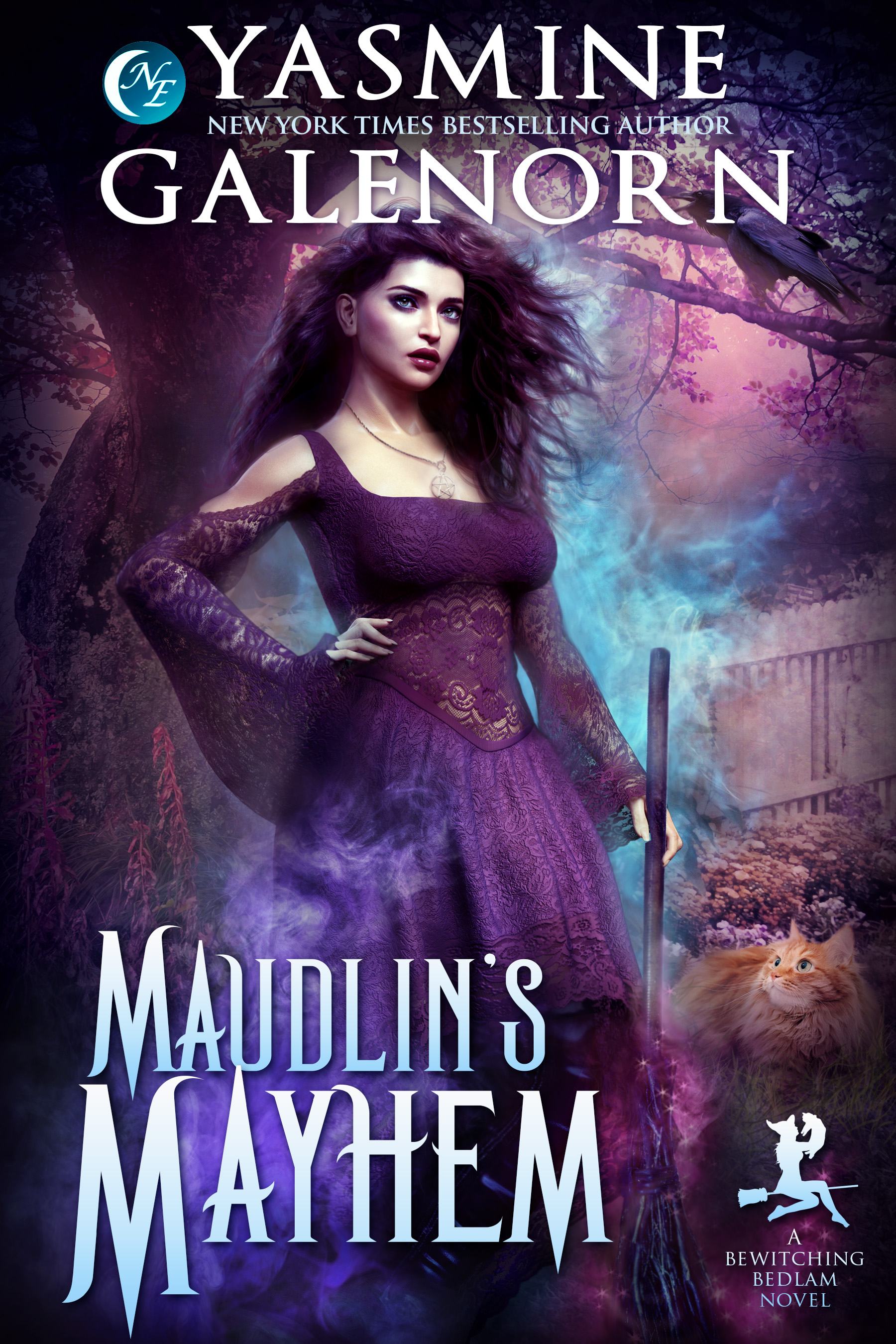 Book cover of Maudlin's Mayhem by Yasmine Galenorn Book cover of Maudlin's Mayhem by Yasmine Galenorn