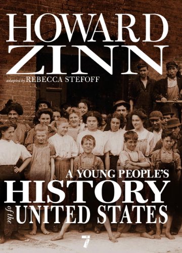 Book cover of A Young People's History of the United States by Rebecca Stefoff Book cover of A Young People's History of the United States by Rebecca Stefoff