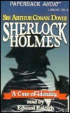 Book cover of A Case of Identity by Arthur Conan Doyle Book cover of A Case of Identity by Arthur Conan Doyle