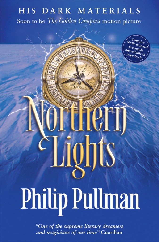 غلاف كتاب Northern Lights: The Golden Compass بقلم فيليب بولمان غلاف كتاب Northern Lights: The Golden Compass بقلم فيليب بولمان