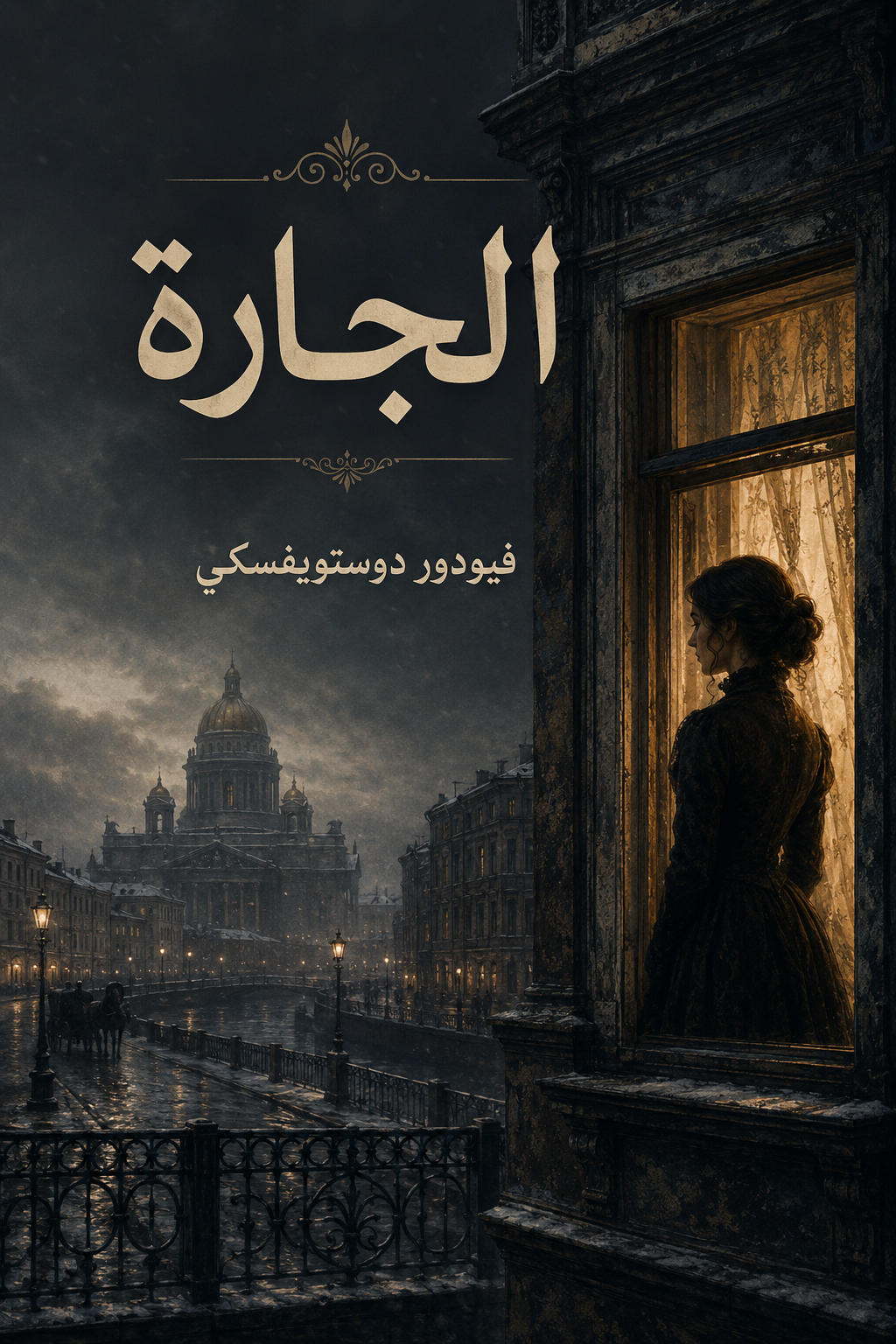 غلاف كتاب الجارة بقلم فيودور دوستويفسكي غلاف كتاب الجارة بقلم فيودور دوستويفسكي