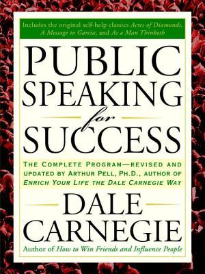 Book cover of Public Speaking for Success by Dale Carnegie Book cover of Public Speaking for Success by Dale Carnegie