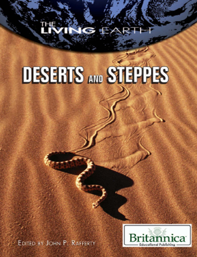 Book cover of Deserts and Steppes by John Rafferty Book cover of Deserts and Steppes by John Rafferty
