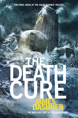 Book cover of The Death Cure by James Dashner Book cover of The Death Cure by James Dashner