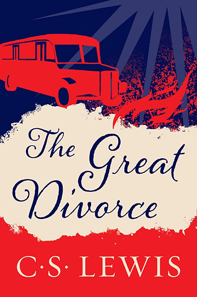 Book cover of The Great Divorce by c. s. lewis Book cover of The Great Divorce by c. s. lewis