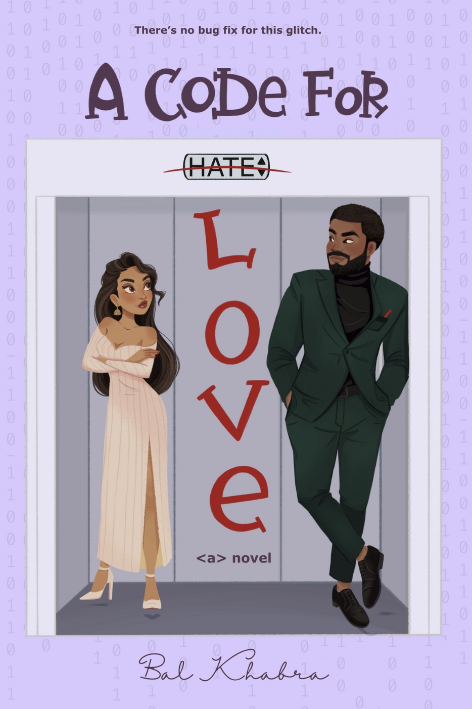 Book cover of A Code for Love by Bal Khabra Book cover of A Code for Love by Bal Khabra