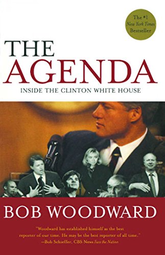Book cover of The Agenda: Inside the Clinton White House by Bob Woodward Book cover of The Agenda: Inside the Clinton White House by Bob Woodward