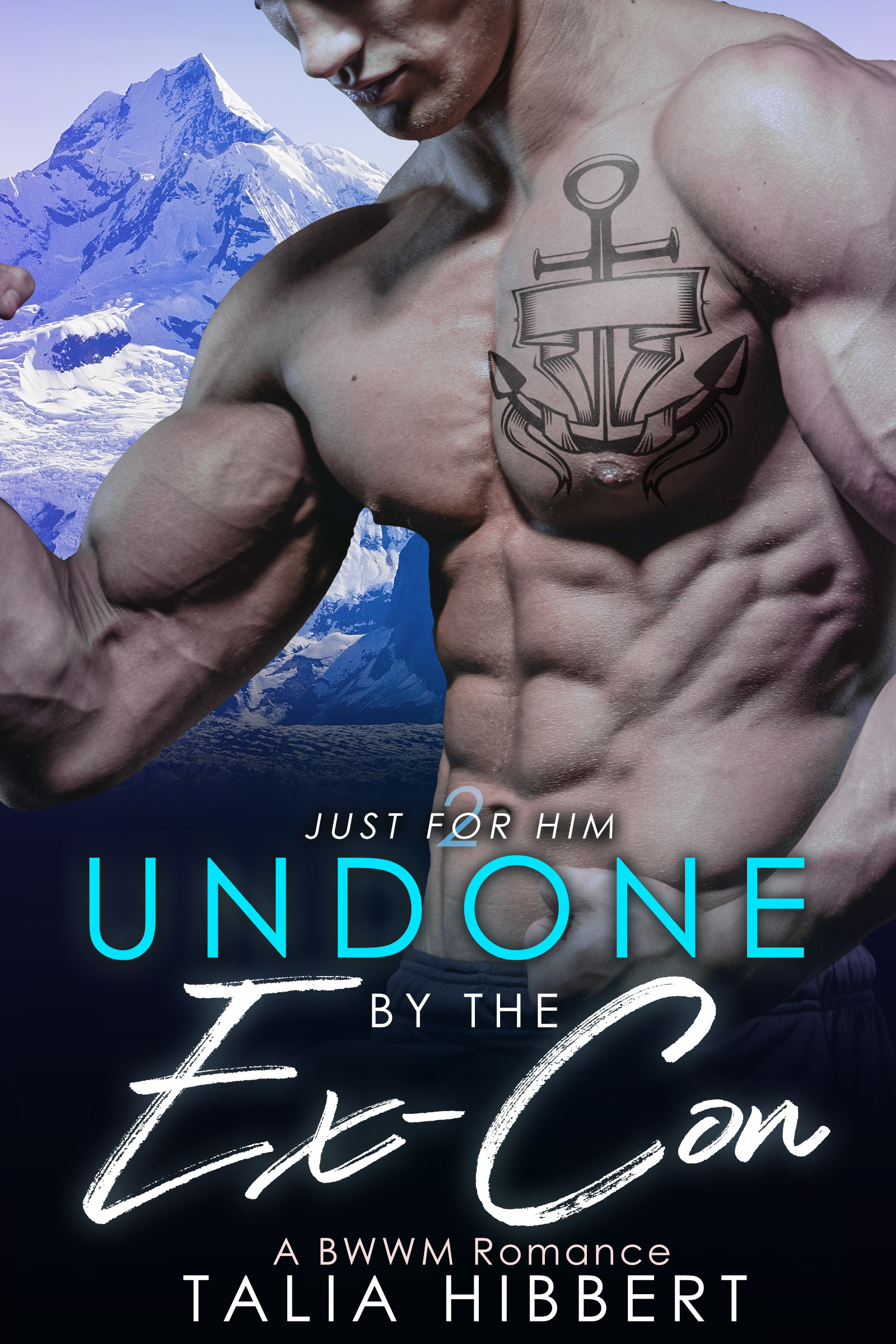 Book cover of Undone by the Ex-Con by Talia Hibbert Book cover of Undone by the Ex-Con by Talia Hibbert