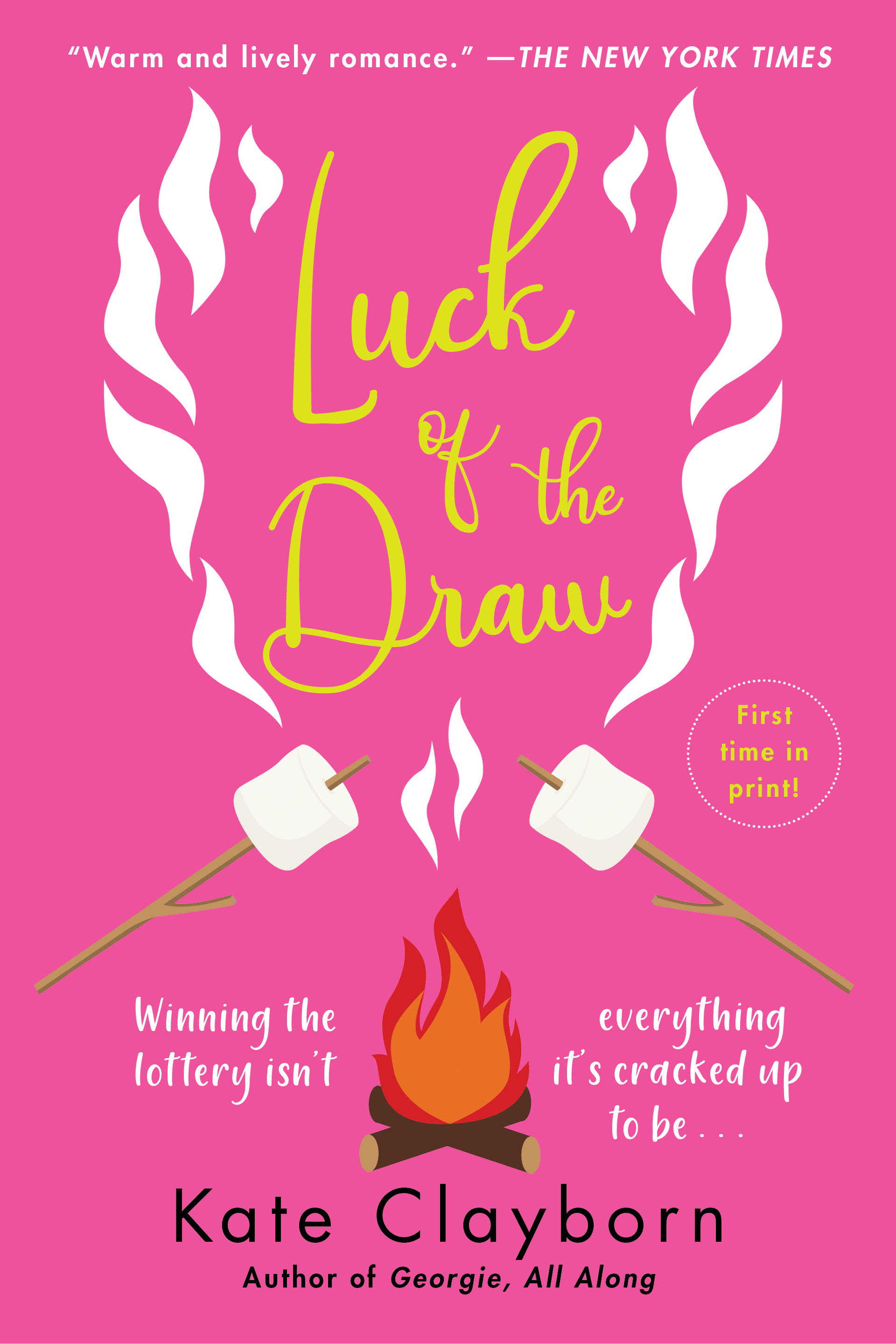 Book cover of Luck of the Draw by Kate Clayborn Book cover of Luck of the Draw by Kate Clayborn