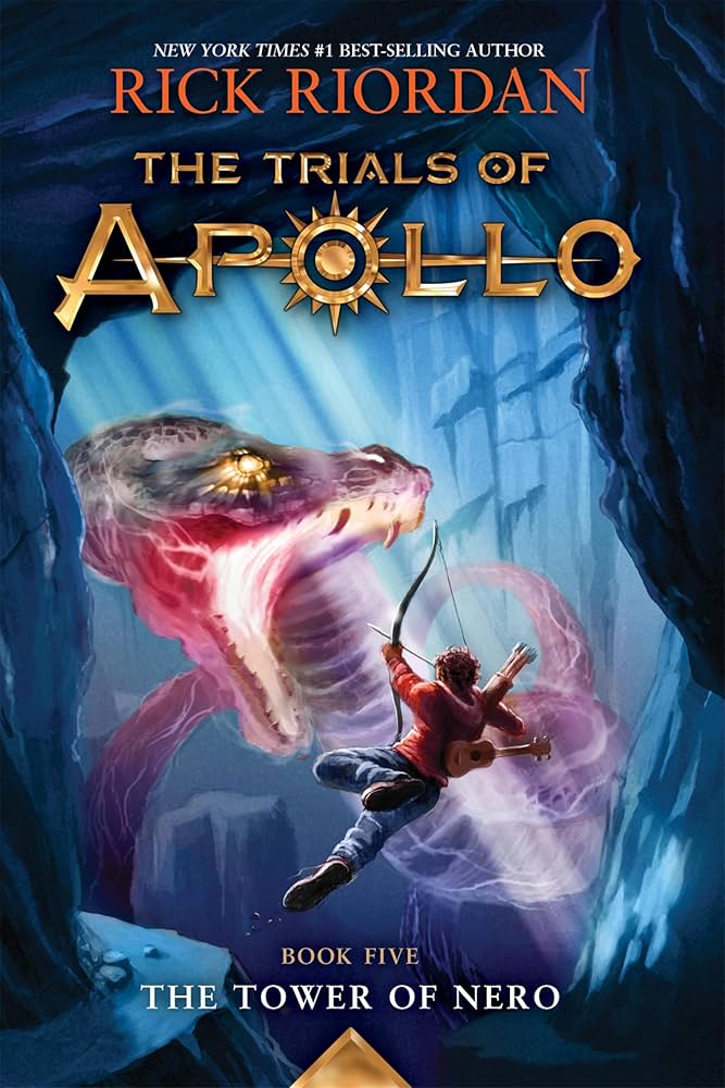 Book cover of The Tower of Nero by Rick Riordan Book cover of The Tower of Nero by Rick Riordan