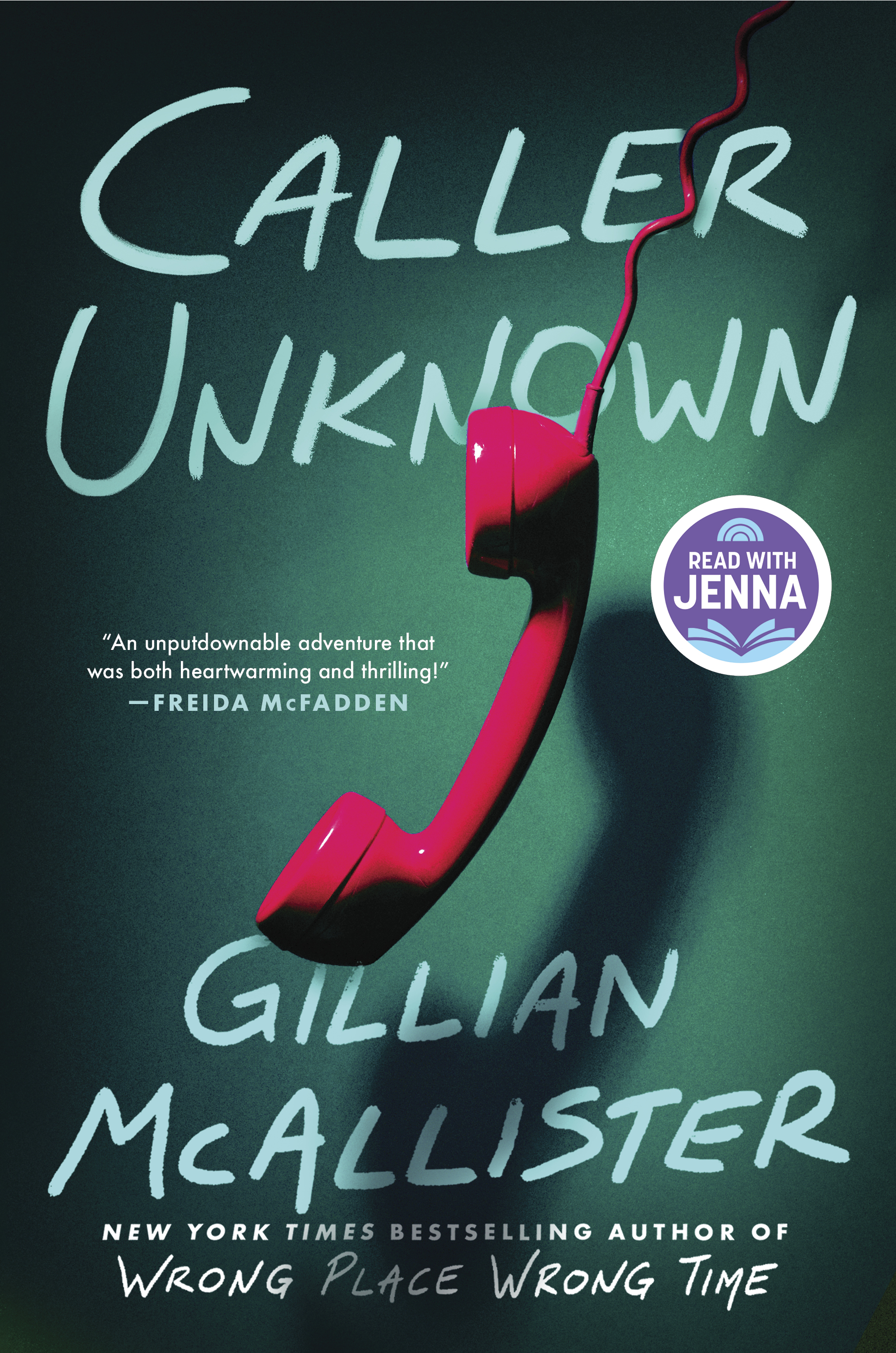 Book cover of Caller Unknown by Gillian McAllister Book cover of Caller Unknown by Gillian McAllister